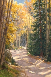 "High Country Autumn," Oil. Sold.