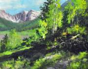 "First Day of Summer," 11 x 14 inches. Oil. Sold.