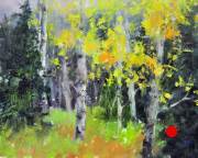 "Fog," 8 x 10 inches. Oil. Sold.