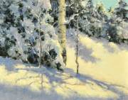 "Glistening," 8 x 10 inches. Oil. Sold.