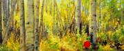 "Golden Splendor," 12 x 28 inches, Oil. Sold.
