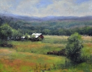 "Indian Summer," 16 x 20 inches. Oil. Sold.