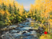 "Perfect Day," 36 x 48 inches. Oil. Sold.