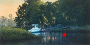 "Ready Waiting," 12 x 24 inches. Oil. Sold.