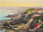 "Spring at Pacific Grove," 18 x 24 inches, Oil. Sold.