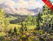 "Spring Thaw," 24 x 30 inches, Oil. Sold.