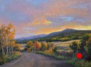 "Sunset Drive," 18 x 24 inches. Oil. Sold.