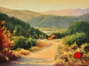 "To the Ranch," 18 x 24 inches. Oil. Sold.