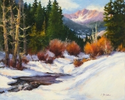 "Awaiting Spring," Oil.
